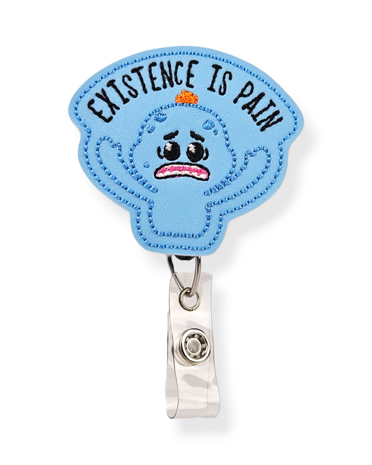 Existence is Pain Badge Pal