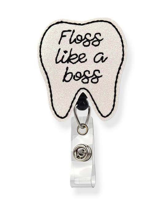 Floss Like a Boss Badge Pal