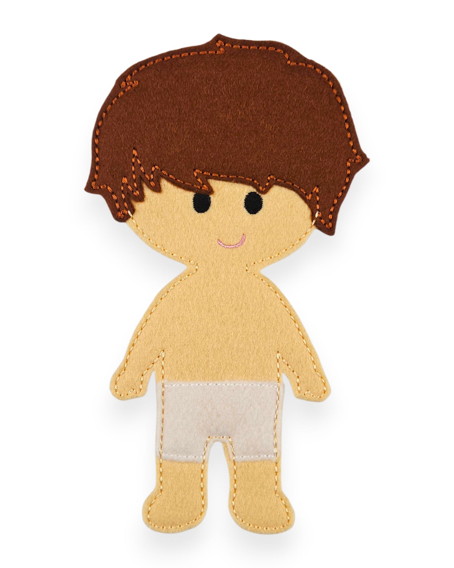 Justin Felt Dress Up Doll - Doll Only