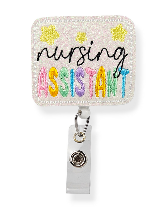 Nursing Assistant Starry Badge Pal