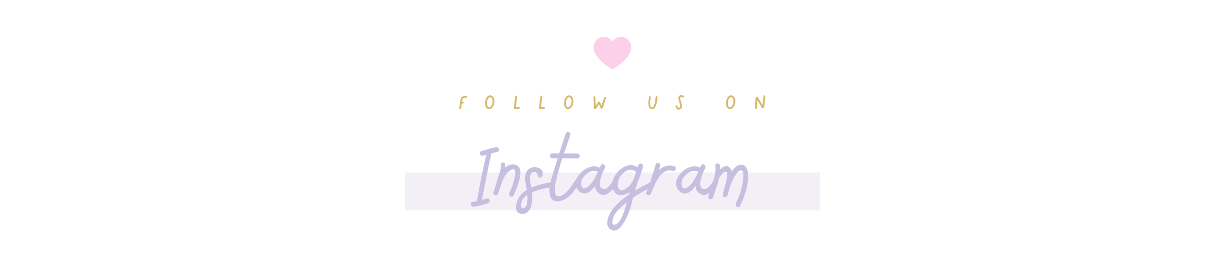 Follow us on instagram