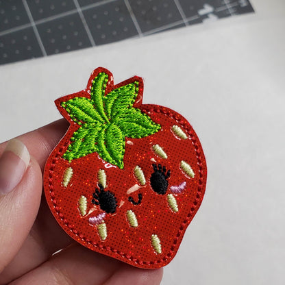 Strawberry Badge Pal