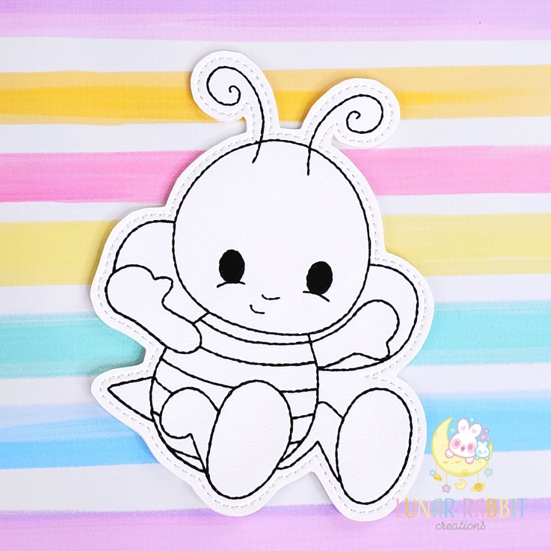 Baby Bug Bumblebee Flat Coloring Doll