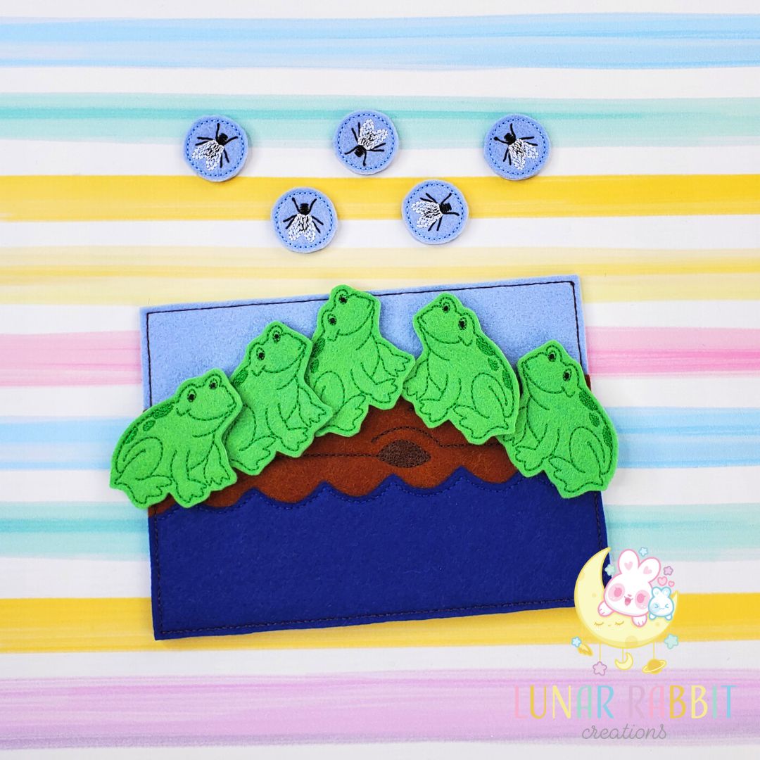 Five Little Speckled Frogs Storyboard