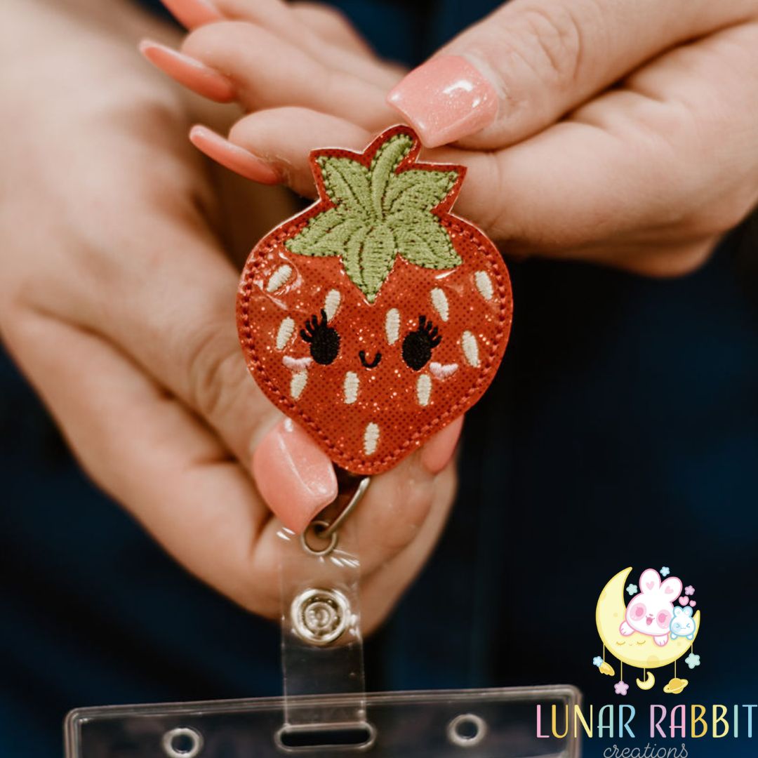 Strawberry Badge Pal