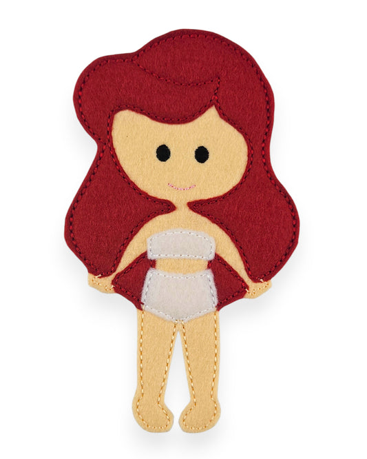 Ari Felt Dress Up Doll - Doll Only