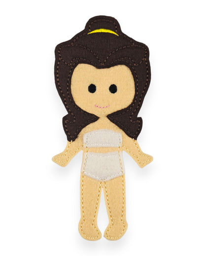 Bella Felt Dress Up Doll - Doll Only