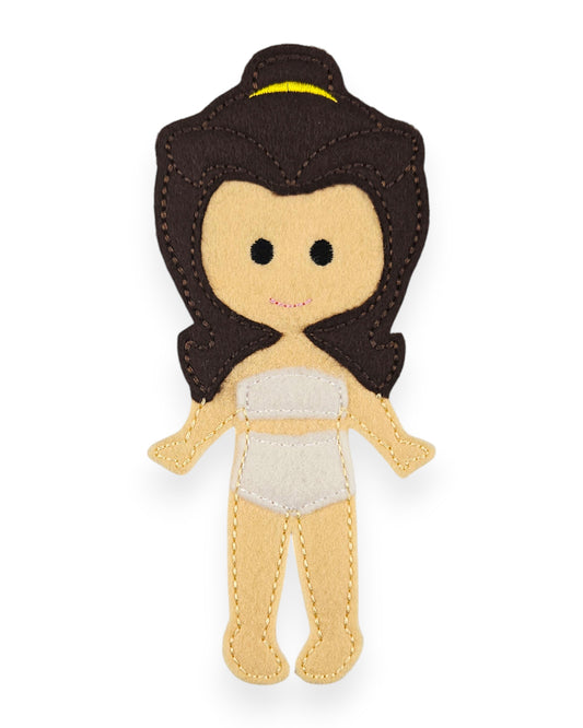 Bella Felt Dress Up Doll - Doll Only