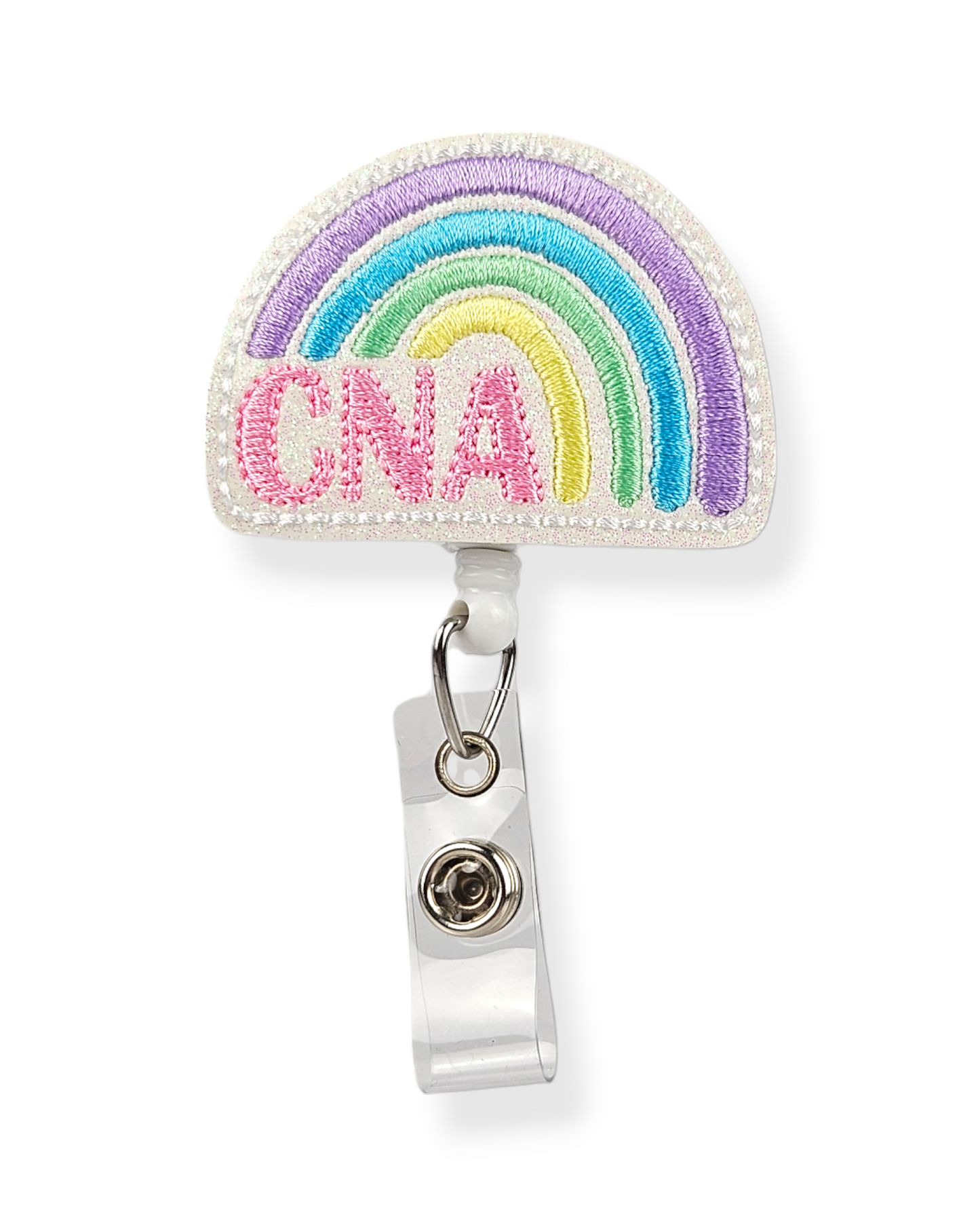 Rainbow CNA Badge Pal
