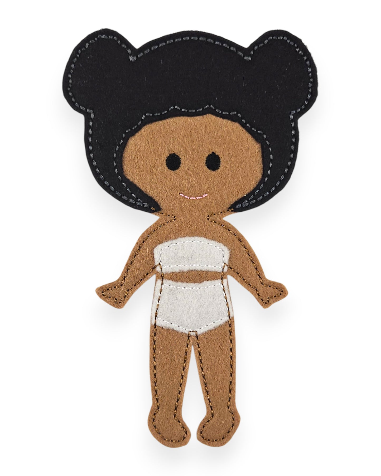 Celia Felt Dress Up Doll - Doll Only