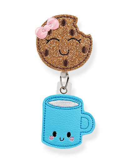Cookie and Milk Badge Pal Set