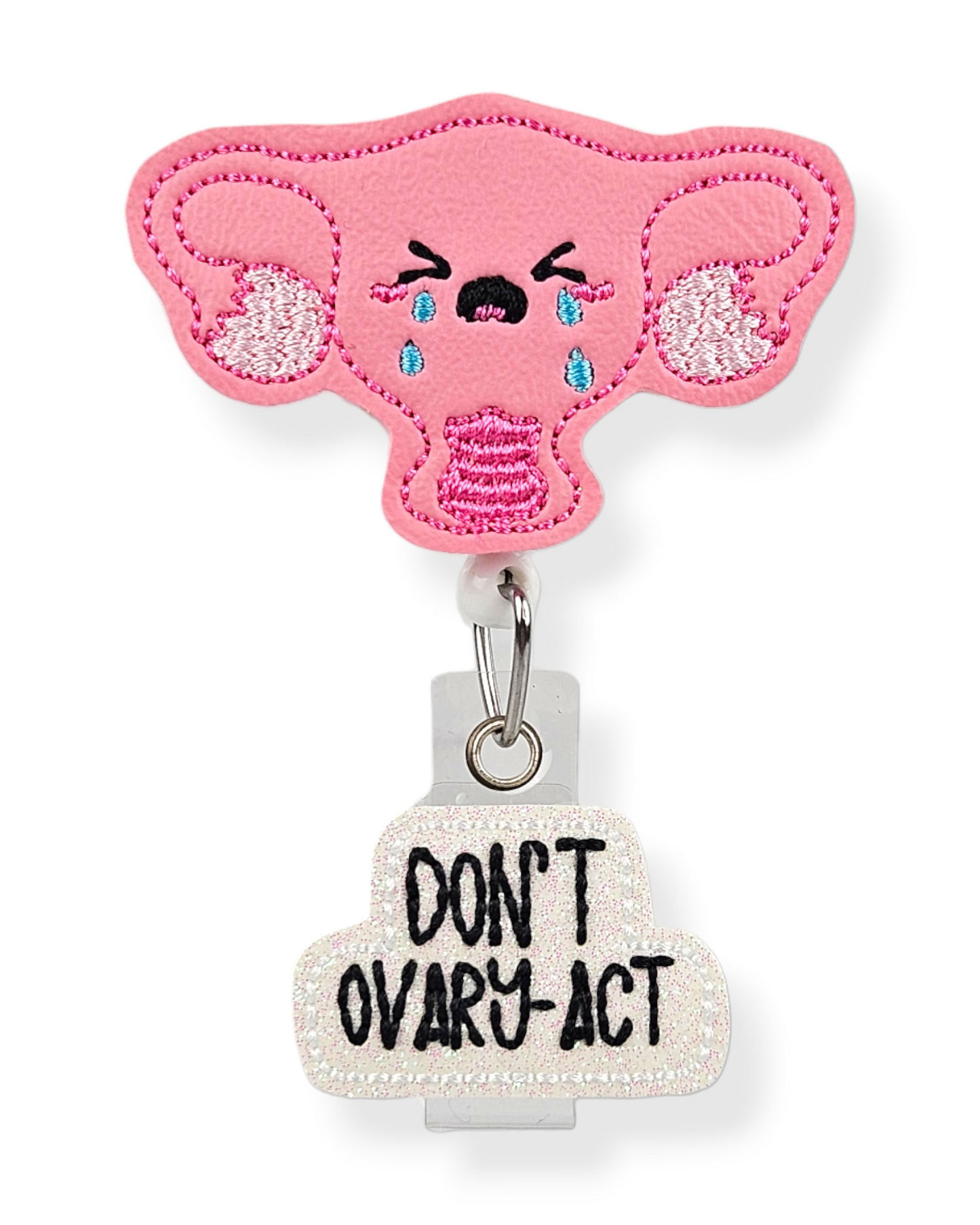 Don't Ovary-Act Badge Pal Set