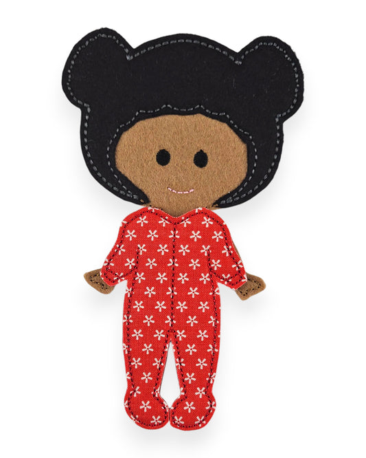 Floral Red PJs - Outfit Only