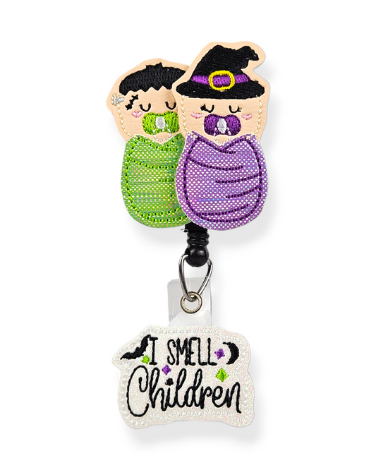 Halloween Babies Badge Pal Set