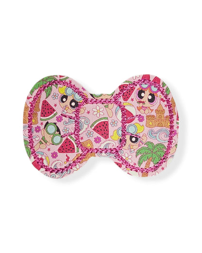 Hero Sisters Bow Snap Clip