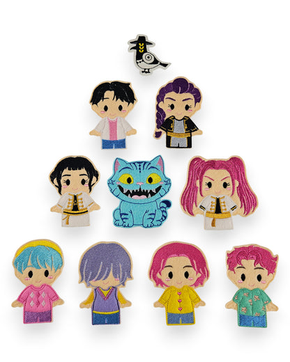 Demon Hunter Finger Puppet Set