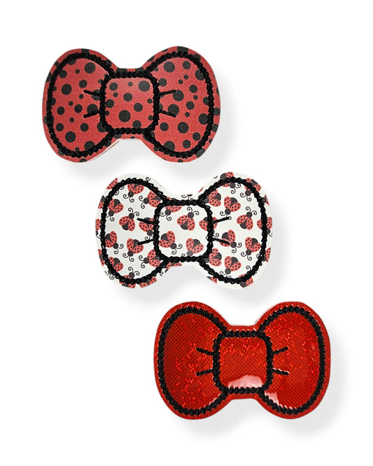 Ladybug Trio Snap Clip
