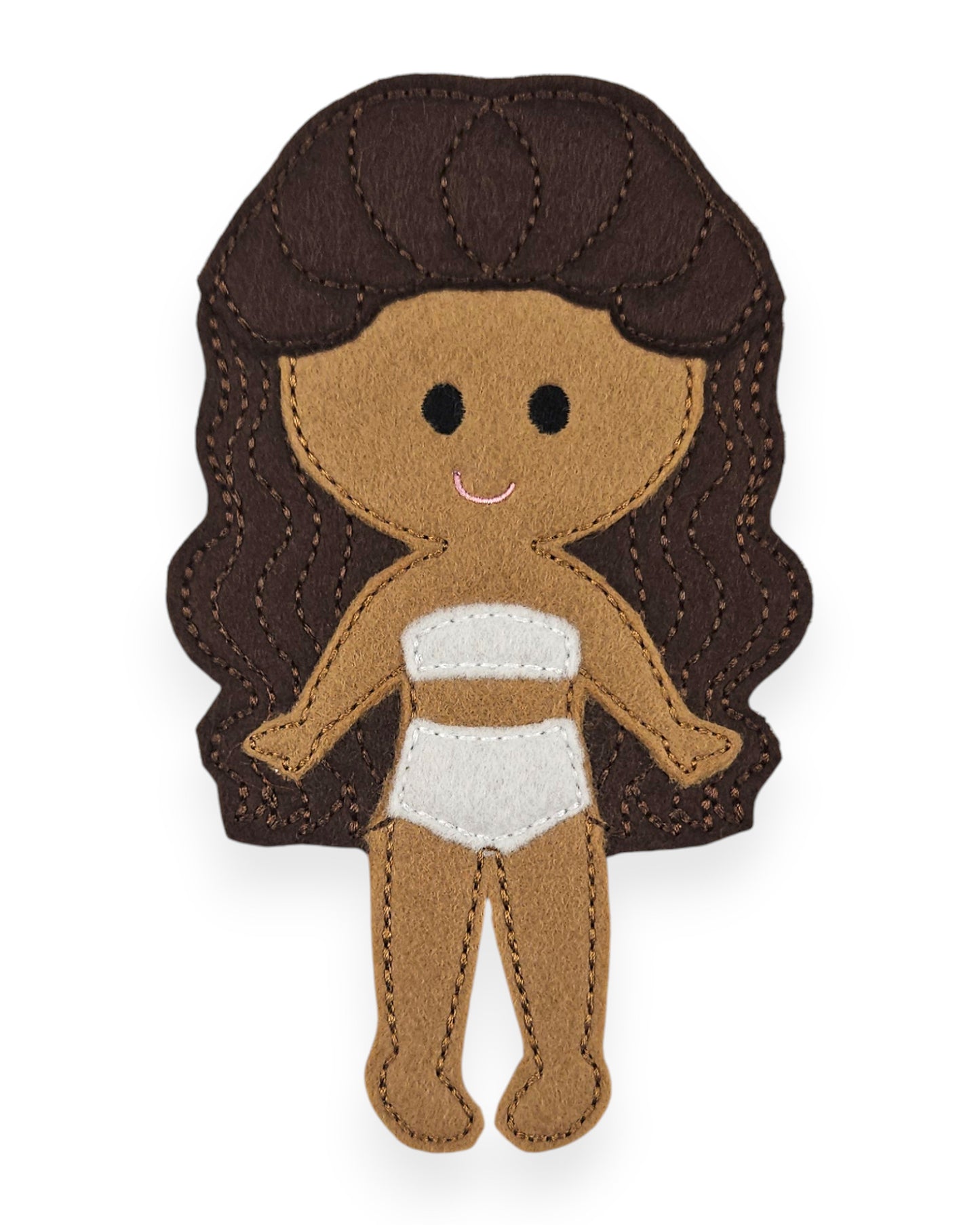 Maia Felt Dress Up Doll - Doll Only