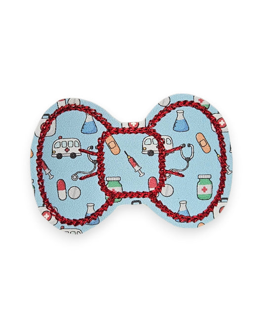 Medical Icons Bow Snap Clip