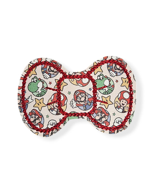 Plumber Friends Bow Snap Clip