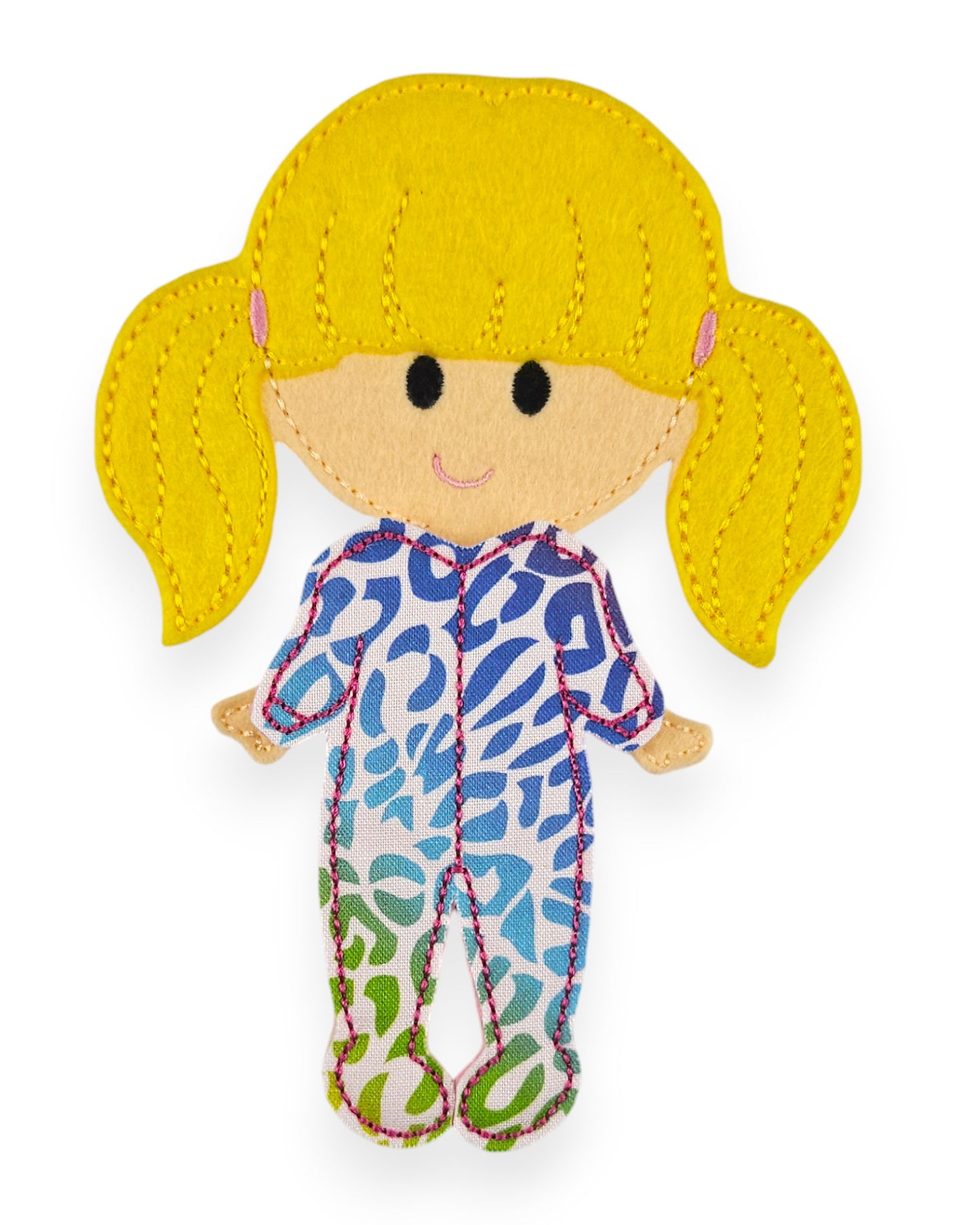 Rainbow Cheetah PJs - Outfit Only