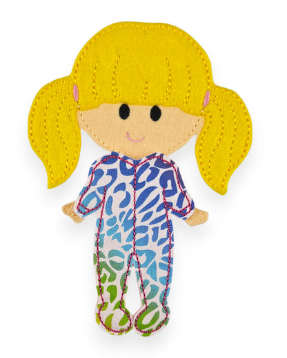 Rainbow Cheetah PJs - Outfit Only