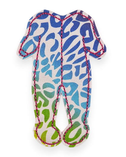Rainbow Cheetah PJs - Outfit Only