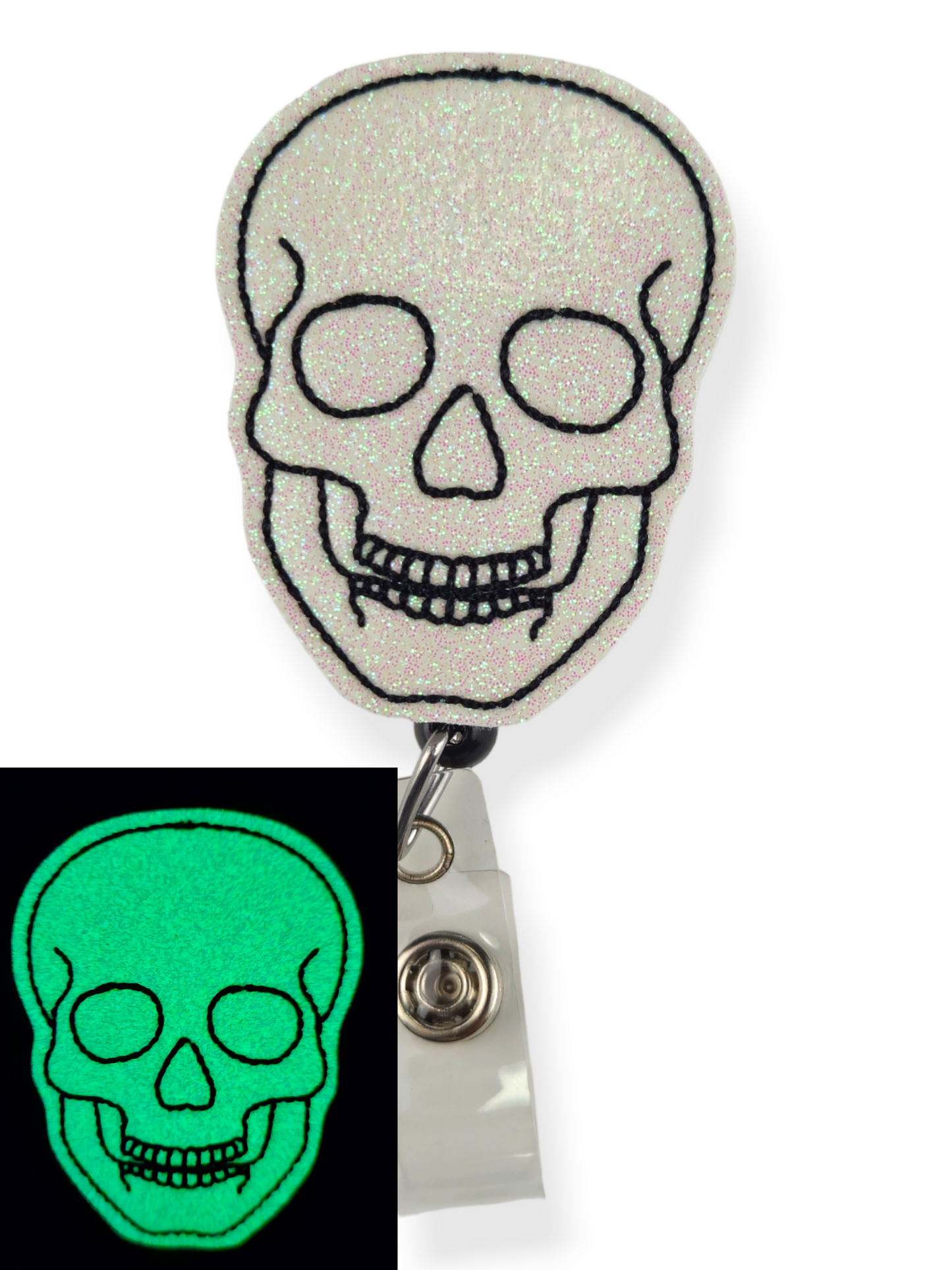 Glow in the Dark SkullBadge Pal