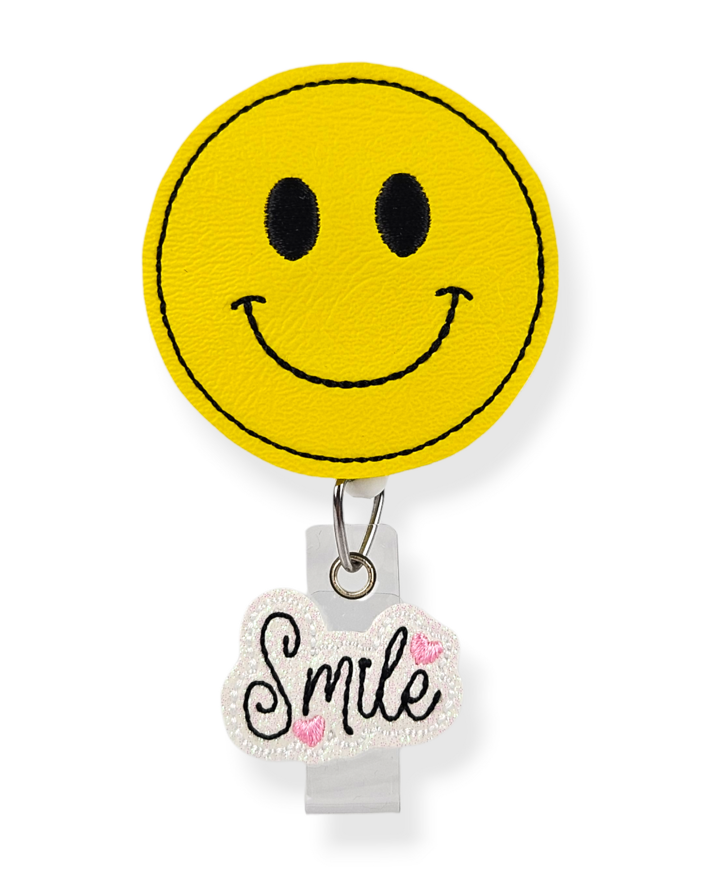 Smile Emoji Badge Pal Set