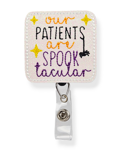 Our Patients are Spooktacular Badge Pal