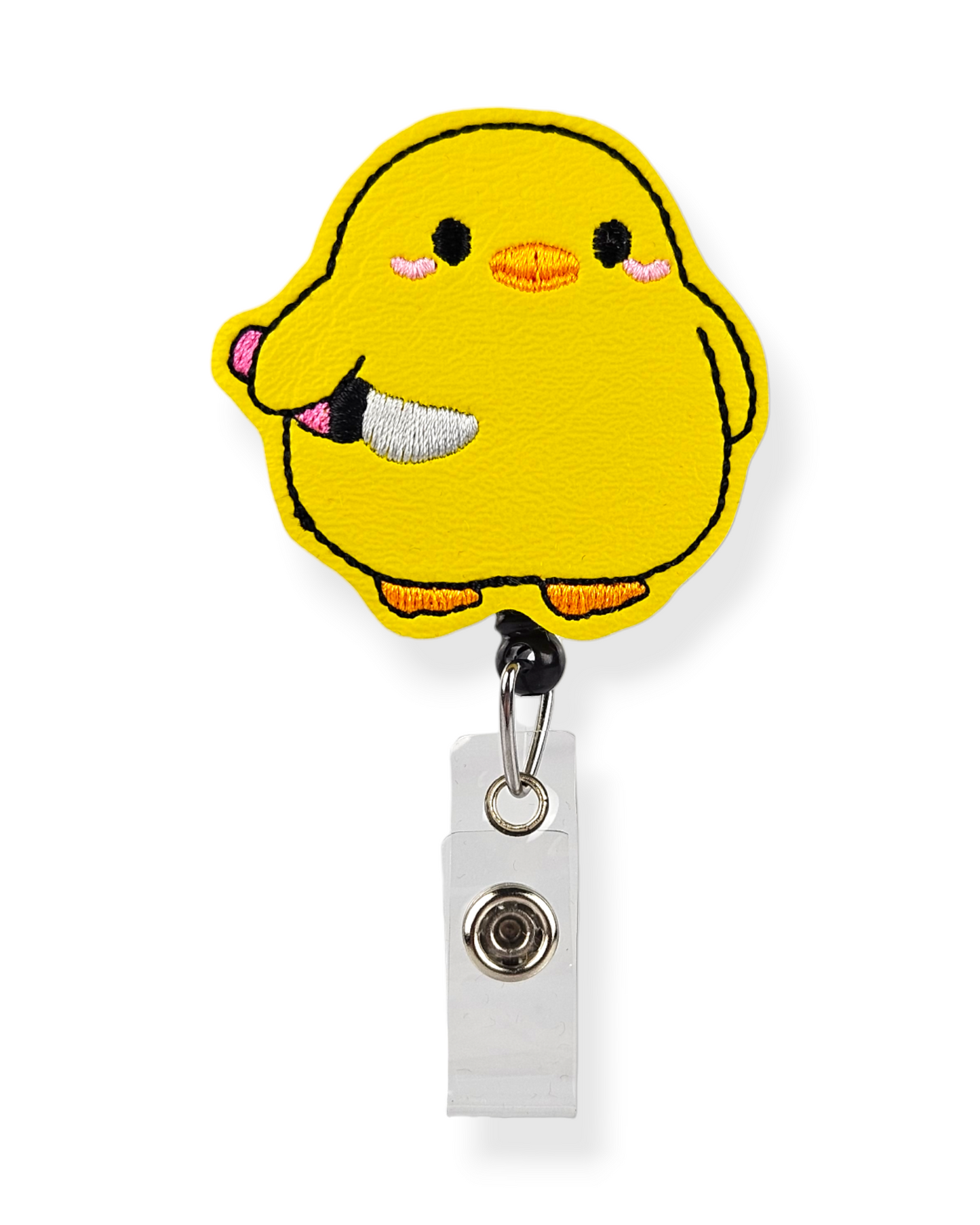 Stabby Chick Badge Pal
