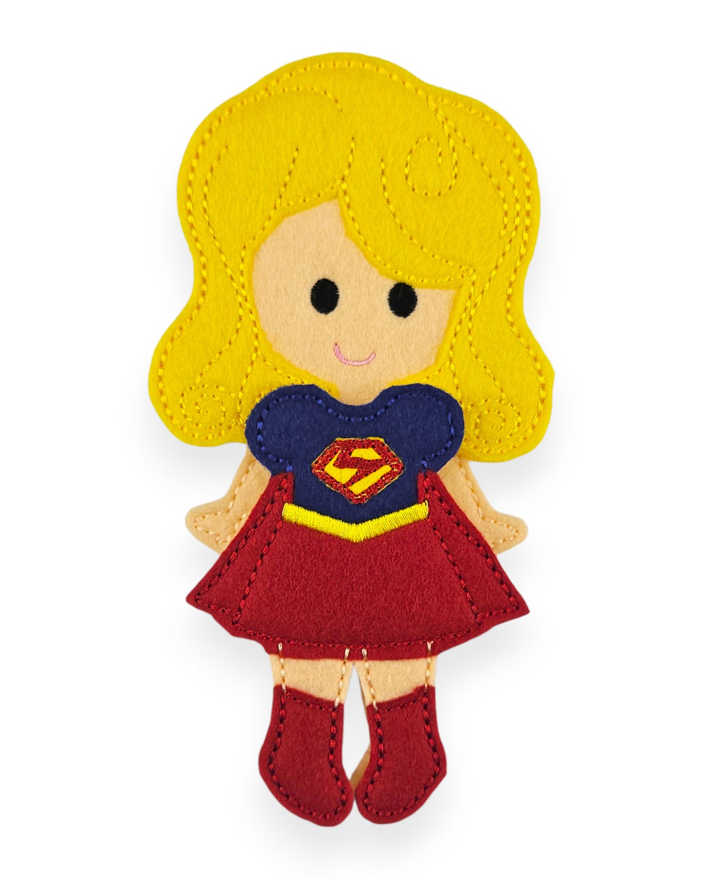 Jessica Felt Dress Up Doll - Doll Only