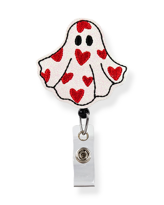 Valentine Ghost Badge Pal