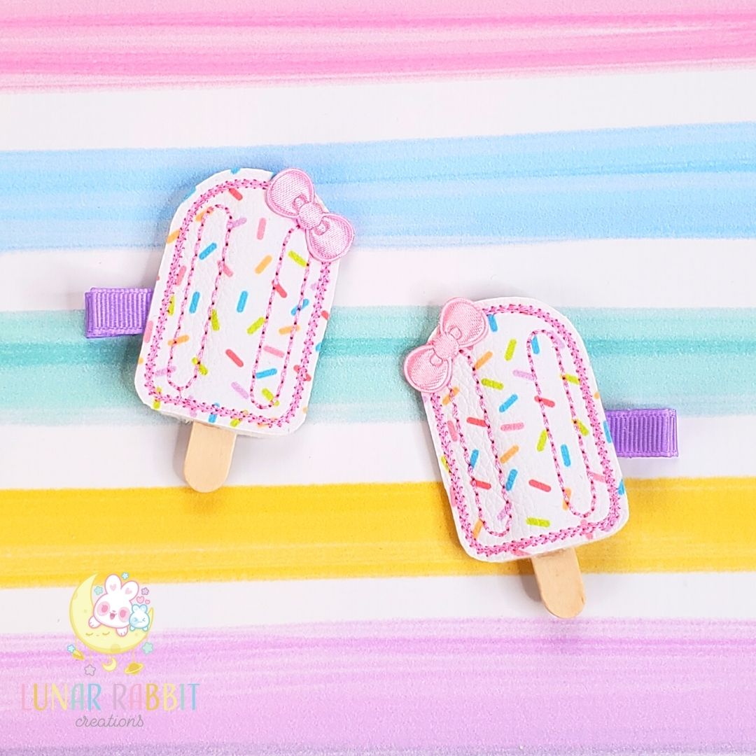 Popsicle Sprinkle Clippies
